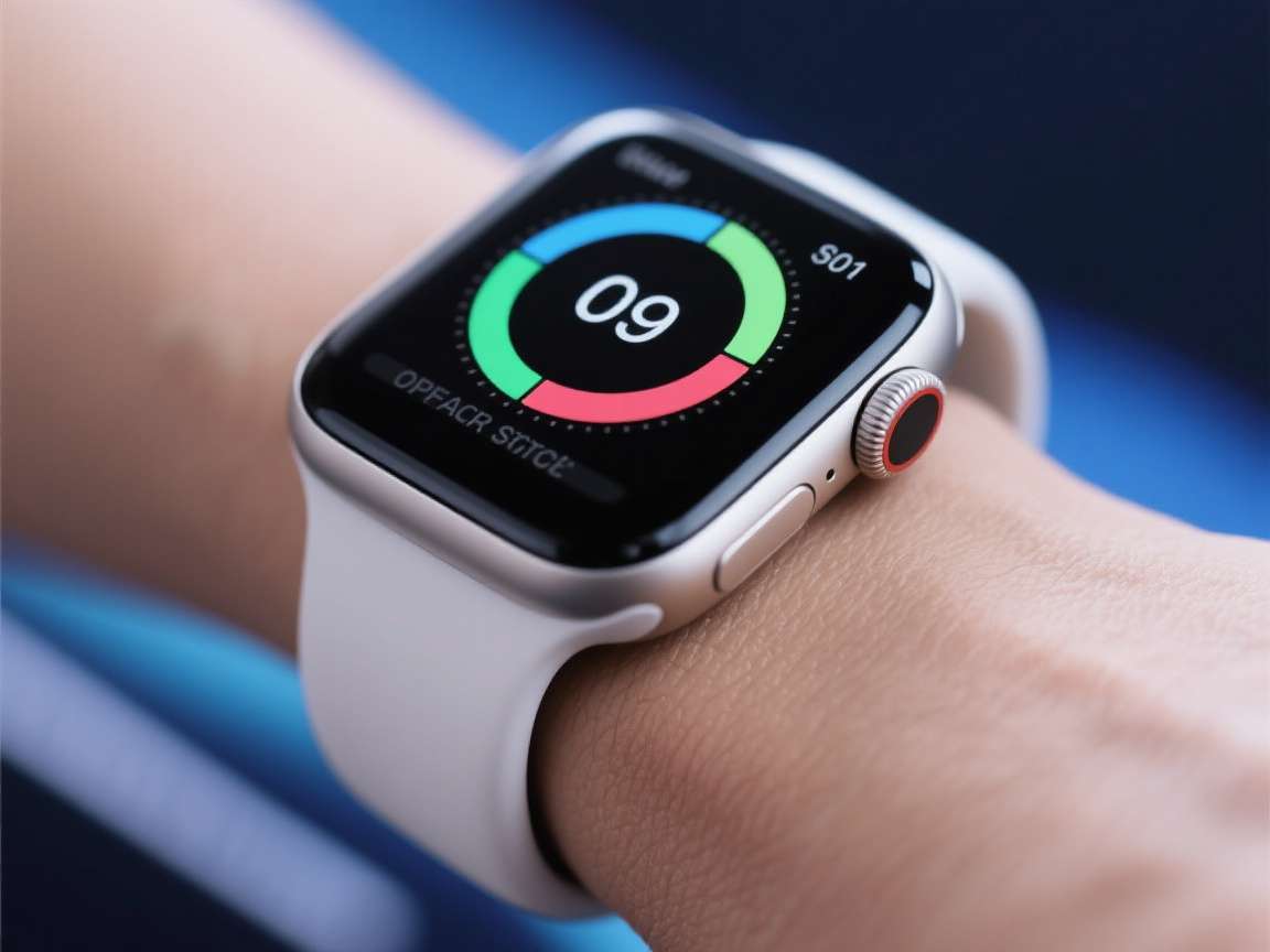 Smartwatch with fitness tracking features