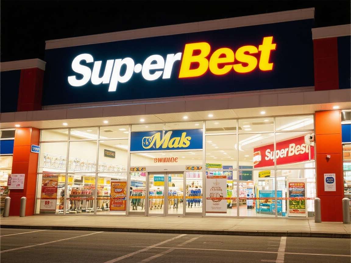 Map showing location of Super Best Mall in New Delhi