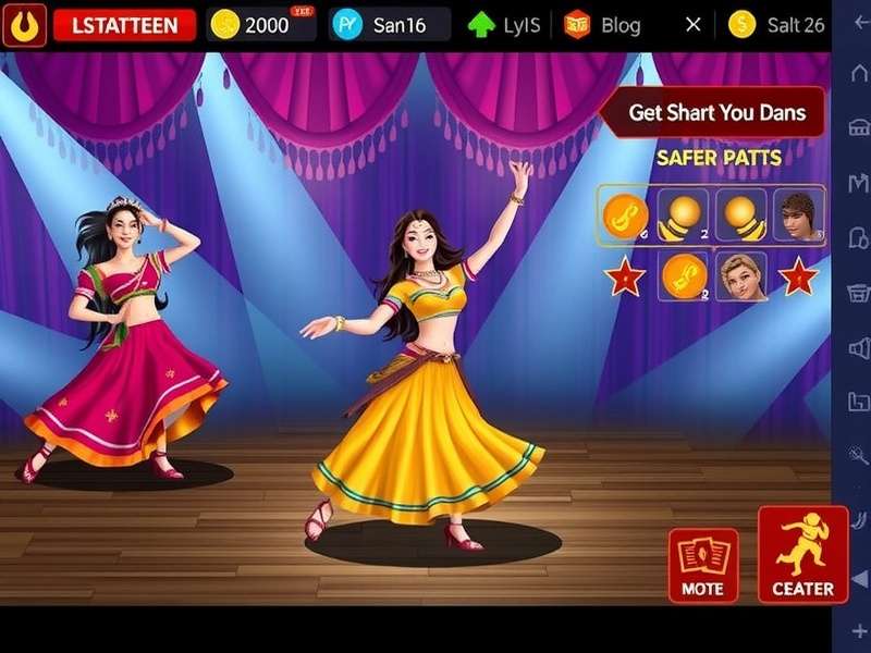Desi Dance Dynasty Gameplay Desi Dance Dynasty gameplay screenshot