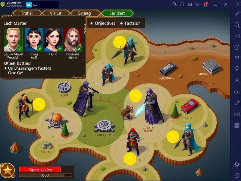Vengeful Skirmish Masters Gameplay Vengeful Skirmish Masters gameplay screenshot showing character battles