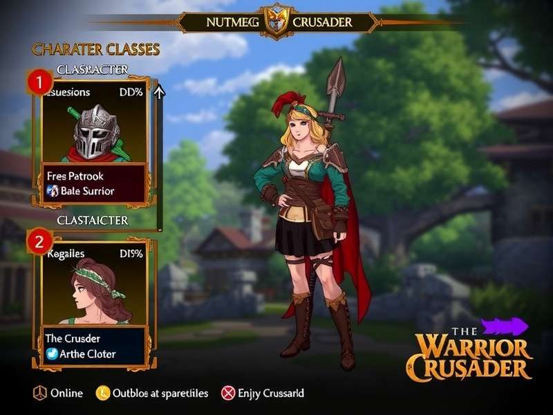 Nutmeg Warrior Crusader - All Character Classes Nutmeg Warrior Crusader Character Classes