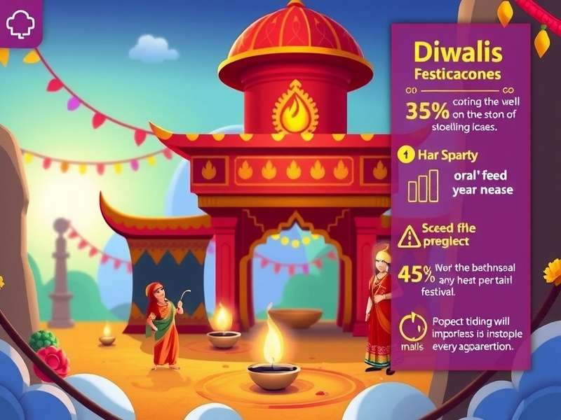 Diwali Festival Level in Festive Flow Adventure Festive Flow Adventure Diwali festival level gameplay