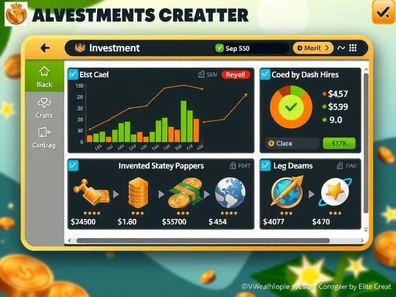 Wealth Elite Creator Feature Overview Wealth Elite Creator feature overview showing multiple game elements