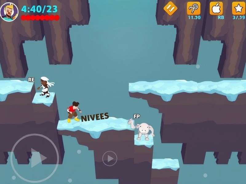 Level Design in Bheem Ice World Explorer Bheem Ice World Explorer level design