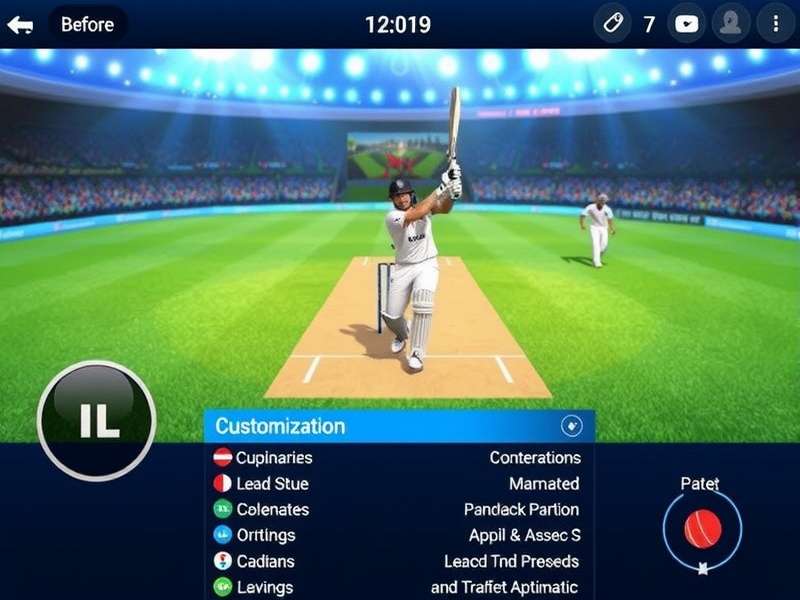 Super Cricket Legend Gameplay Super Cricket Legend gameplay screenshot