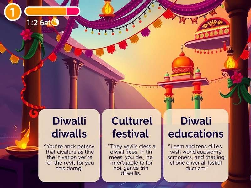 Festive Flow Adventure Colorful Gameplay Festive Flow Adventure gameplay screenshot showing colorful festival environment