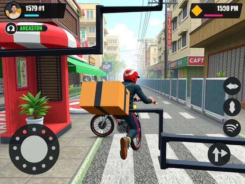 Package Runner Gameplay Package Runner gameplay screenshot showing character navigating through Indian streets