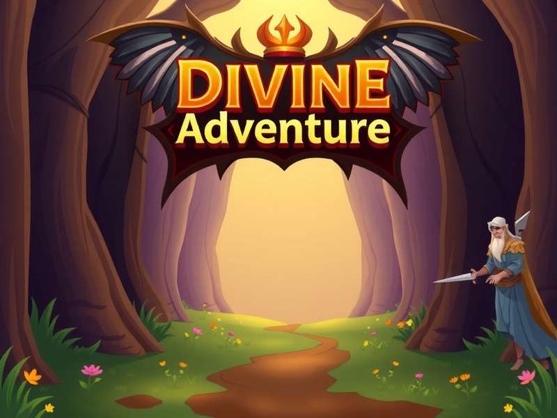 Divine Adventure - Main Game Interface Divine Adventure Game Main Screen