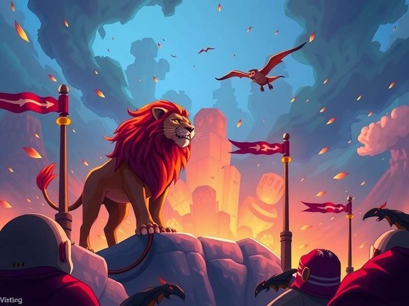 Lions Victory Game Interface Lions Victory Game Interface