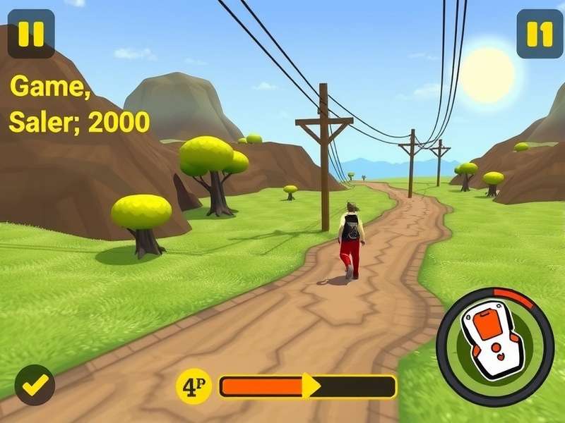 Samosas Speed Trail Gameplay Samosas Speed Trail gameplay screenshot showing character collecting samosas