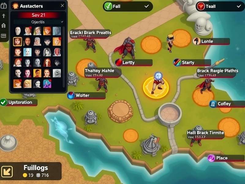 Strategic Map Overview for Vengeful Skirmish Masters Vengeful Skirmish Masters strategy map showing objective locations