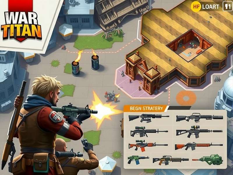 BGMI War Titan Maps BGMI War Titan map overview showing different terrains