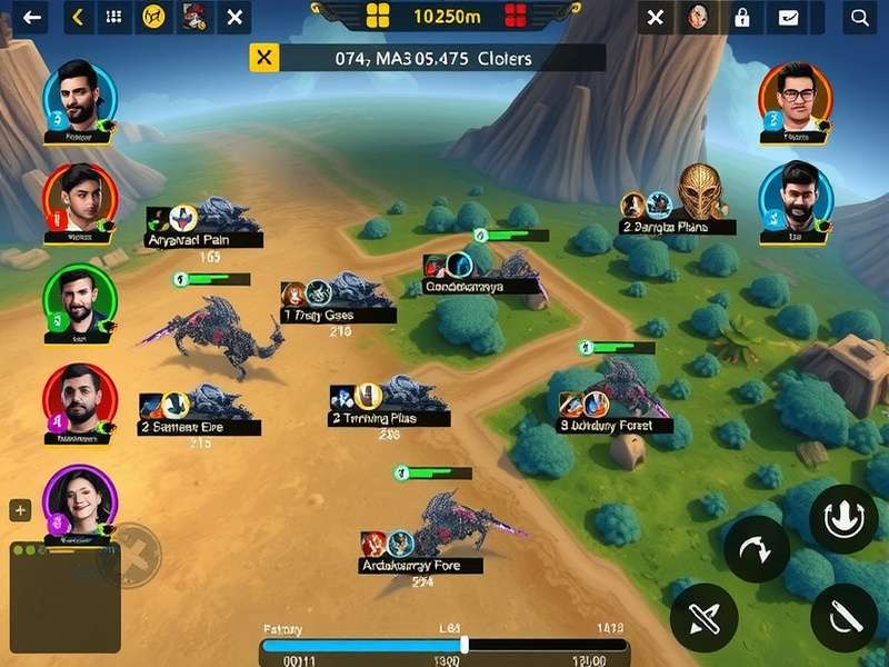 Aryavarta Plains - Vast Open Battleground Aryavarta Plains battle map in Maha Warzone