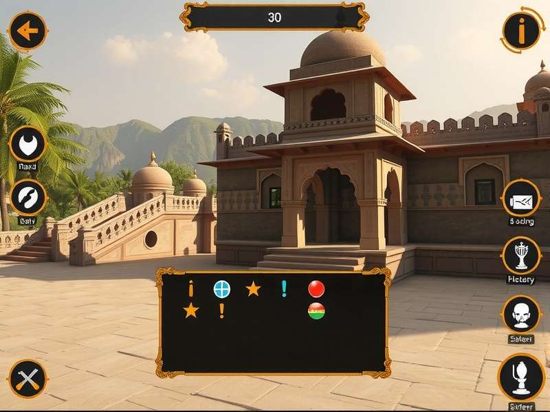 Cultural Puzzle Mechanics in Goindwal Sahib Quest Puzzle solving interface in Goindwal Sahib Quest