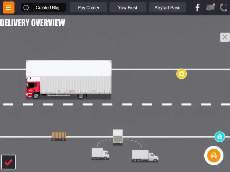 Lassi Logistics Leader Gameplay Lassi Logistics Leader gameplay screenshot showing delivery management