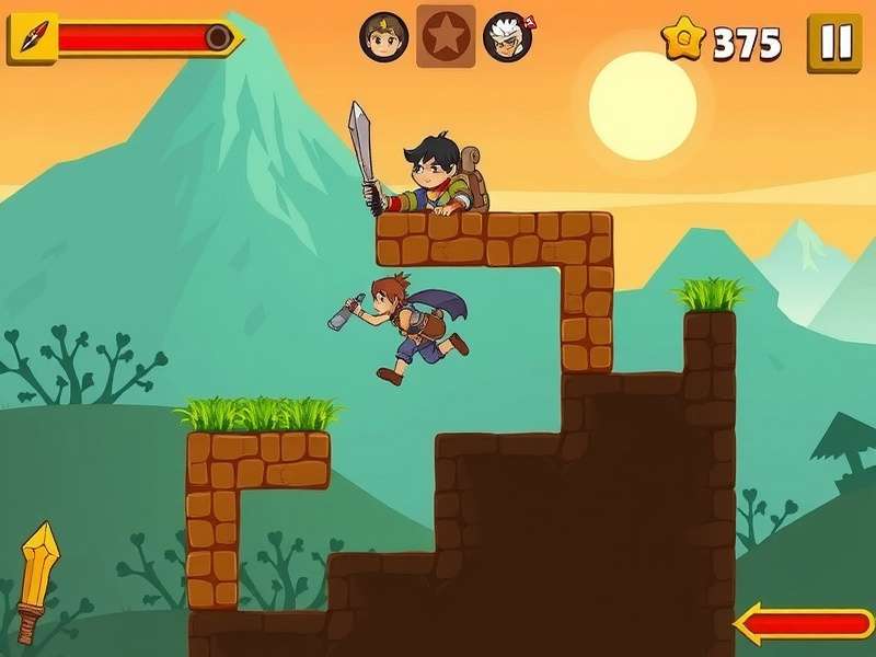 Indore Adventure Hero Gameplay Indore Adventure Hero gameplay screenshot showing character in action