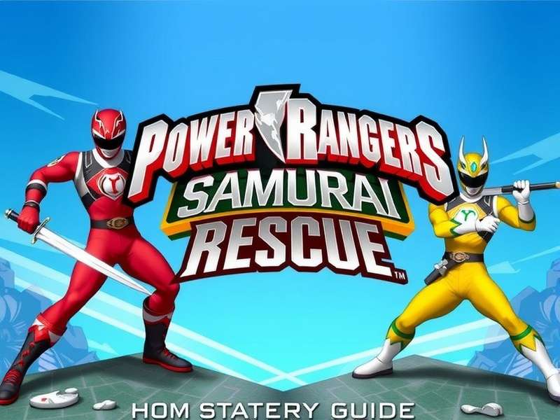 Red Samurai Ranger Character