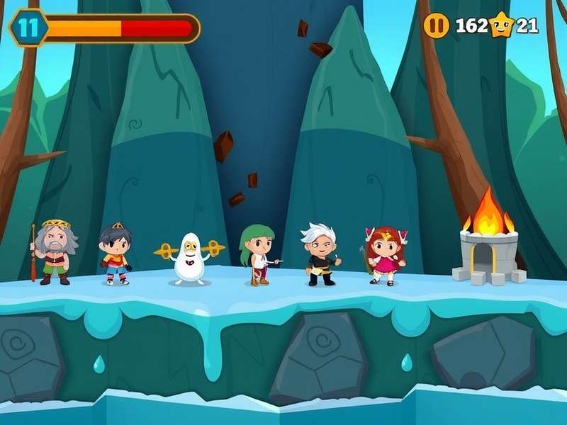 Bheem Ice World Explorer Gameplay Bheem Ice World Explorer gameplay screenshot