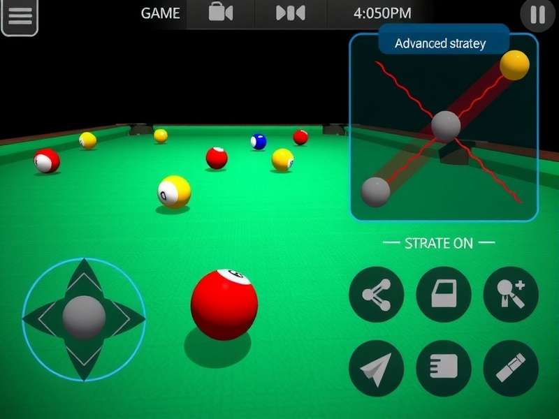 Real Billiards 3D Control System Real Billiards 3D control interface demonstration