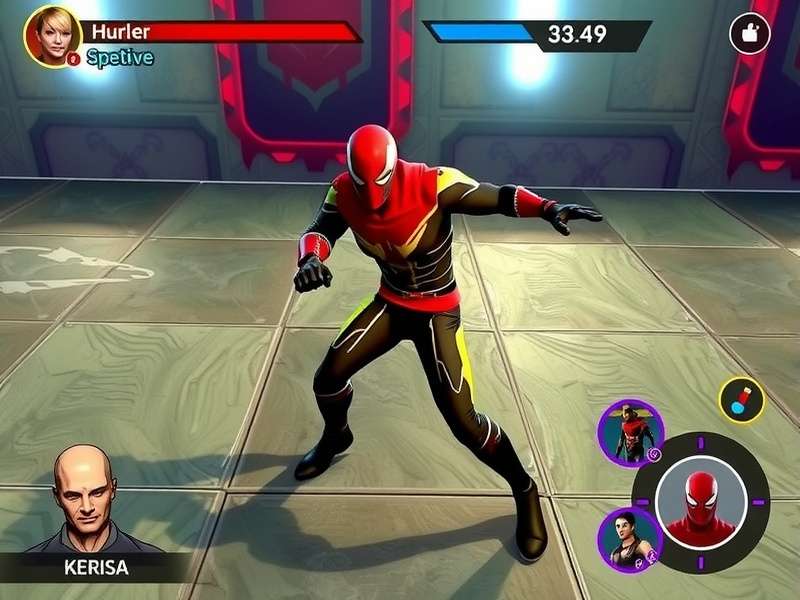Marvel Agile Hurler Dynamic Gameplay Marvel Agile Hurler gameplay screenshot showing character in action