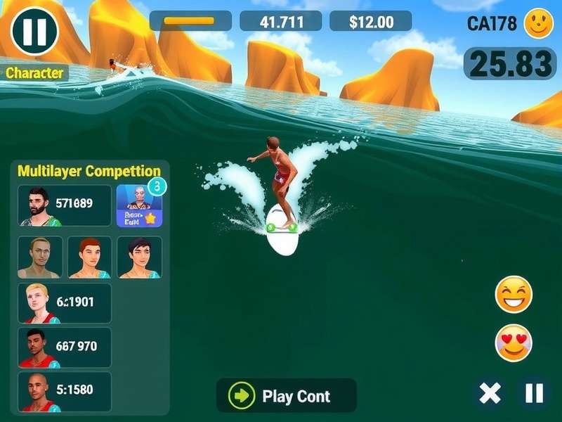 Ponda Wave Rider Character Customization Ponda Wave Rider character customization screen