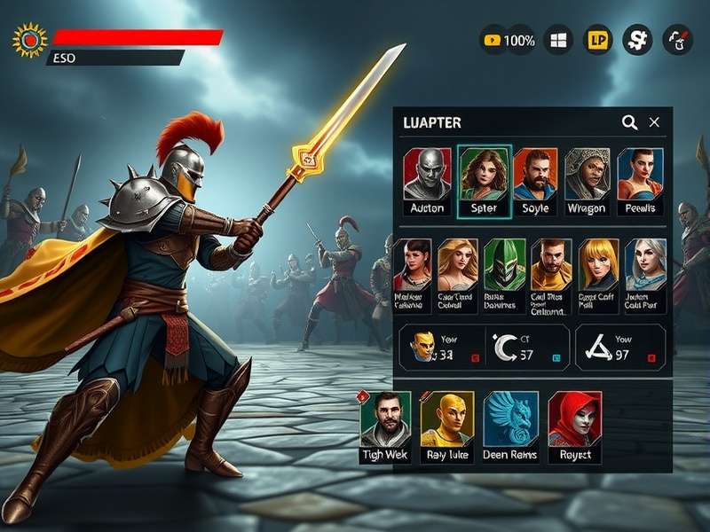 Character Classes in Steel Mace Warlord Steel Mace Warlord character classes showcase