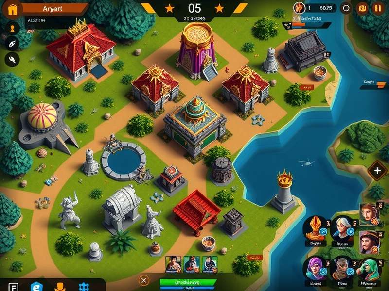 Dandakaranya Forest - Dense Jungle Warfare Dandakaranya Forest battle map in Maha Warzone