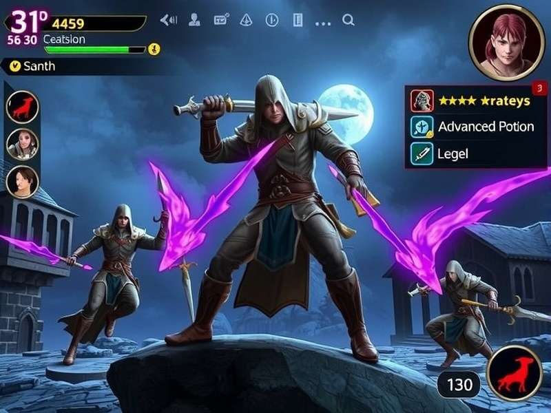 Golden Warrior Shadow Realms Gameplay Golden Warrior Shadow Realms gameplay screenshot