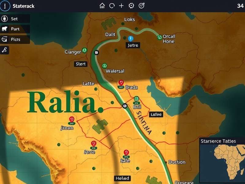 Sinhagad Success Sprint Strategic Map Sinhagad Success Sprint gameplay screenshot showing strategic map view