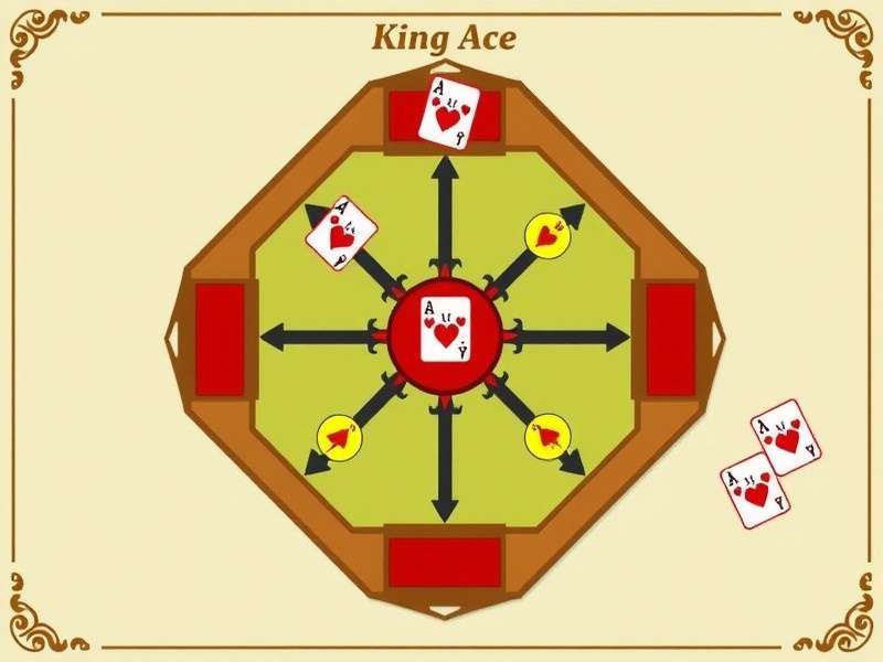 Maidan Ludo King Ace Game Board Maidan Ludo King Ace gameplay illustration