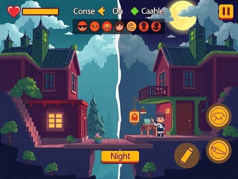 Pixel Town Fortune Hunter Gameplay Pixel Town Fortune Hunter gameplay screenshot showing character exploration