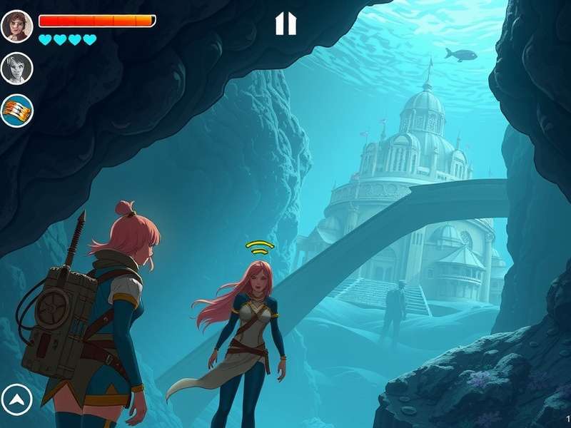 Main characters from Coral Chronicles game