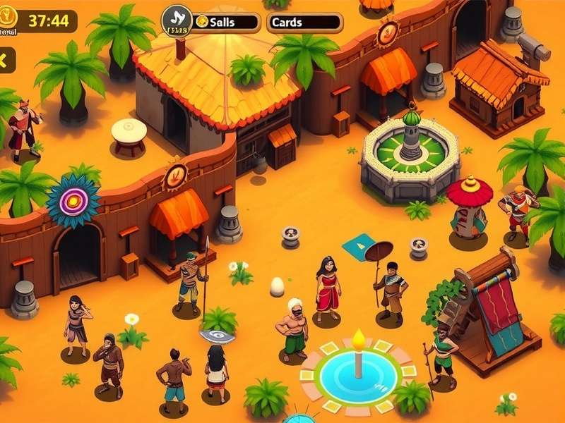 Sunny Haven Hideaway Characters Character roster from Sunny Haven Hideaway showing diverse Indian characters