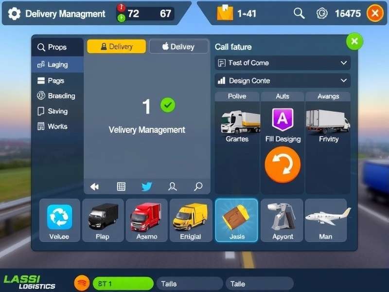 Comprehensive Features of Lassi Logistics Leader Lassi Logistics Leader feature overview showing multiple game elements