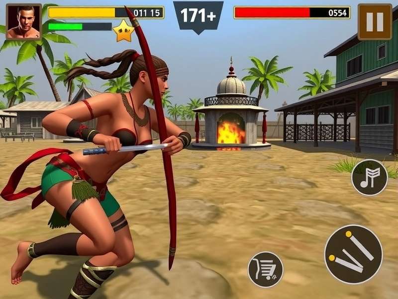 Indian Warrior Challenge - Combat Mechanics Indian Warrior Challenge Combat Interface
