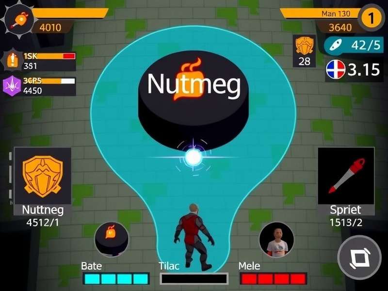 Nutmeg Sprint Titan Player Customization Nutmeg Sprint Titan character customization screen