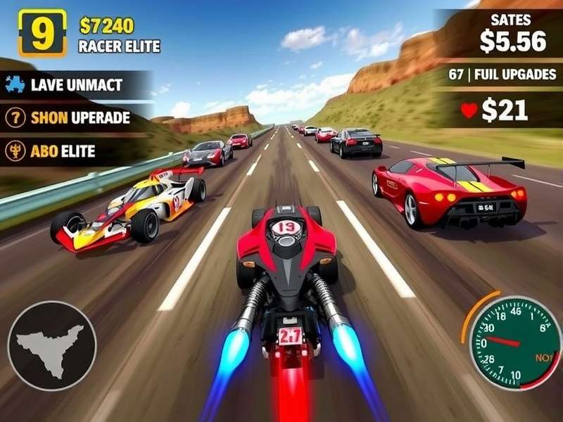 Pepper Racer Elite - Vehicle Customization Interface Pepper Racer Elite customization interface showing vehicle upgrade options