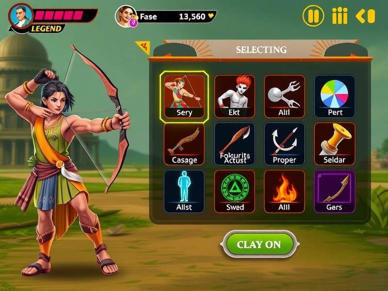 India Archery Legend Features India Archery Legend feature showcase with multiple gameplay elements