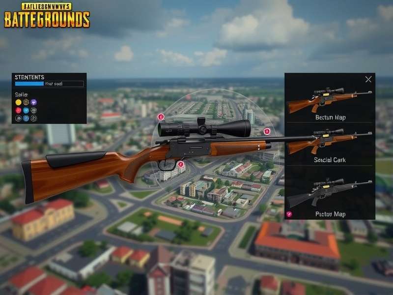 PUBG Mumbai Guardian weapon attachment system