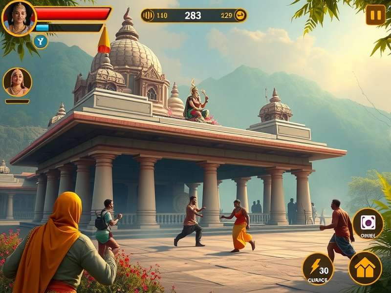 Comprehensive Features of Devi Durga Devotion Devi Durga Devotion feature showcase with multiple gameplay elements