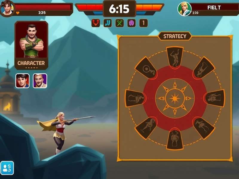 Diverse character roster in Elite Slam Gladiator Elite Slam Gladiator character selection screen