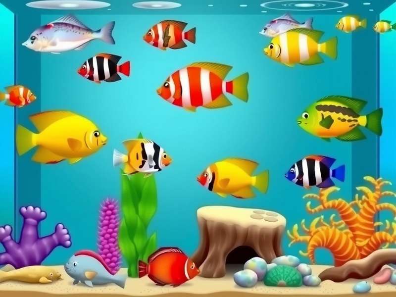 Tropical Fish Paradise India - Virtual Aquarium Gameplay Tropical Fish Paradise India gameplay screenshot showing colorful aquarium