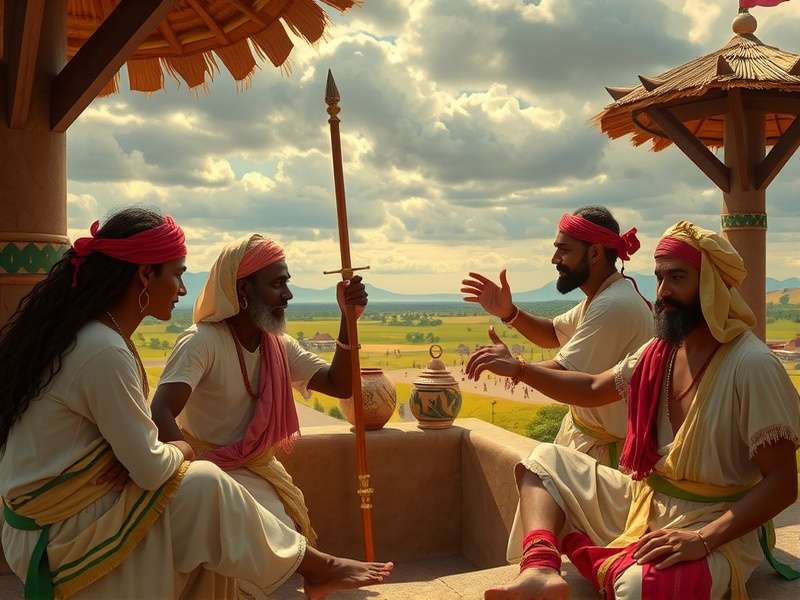 Movement patterns in Vidura S Counsel