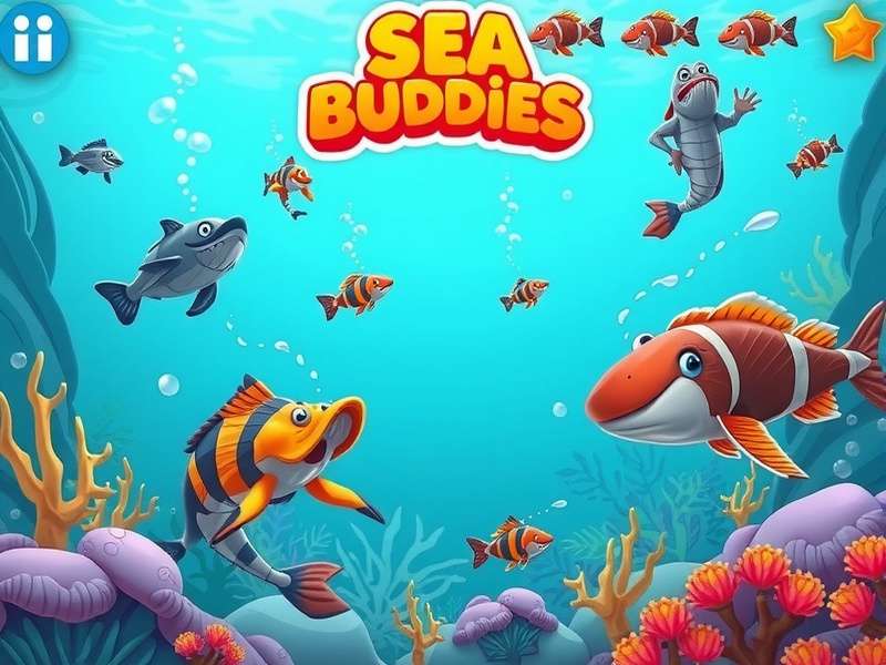 Indian Sea Buddies Character Collection Indian Sea Buddies character roster showing diverse marine creatures