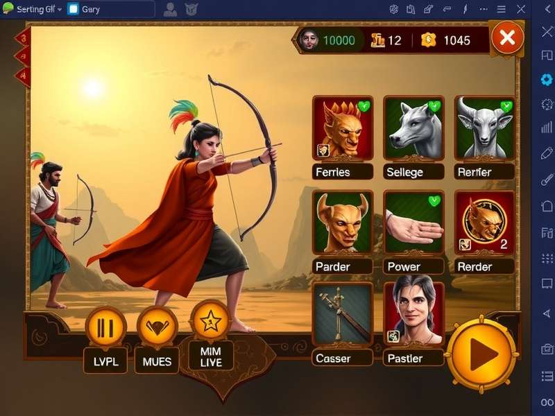 India Archery Legend Gameplay India Archery Legend gameplay screenshot showing archery competition