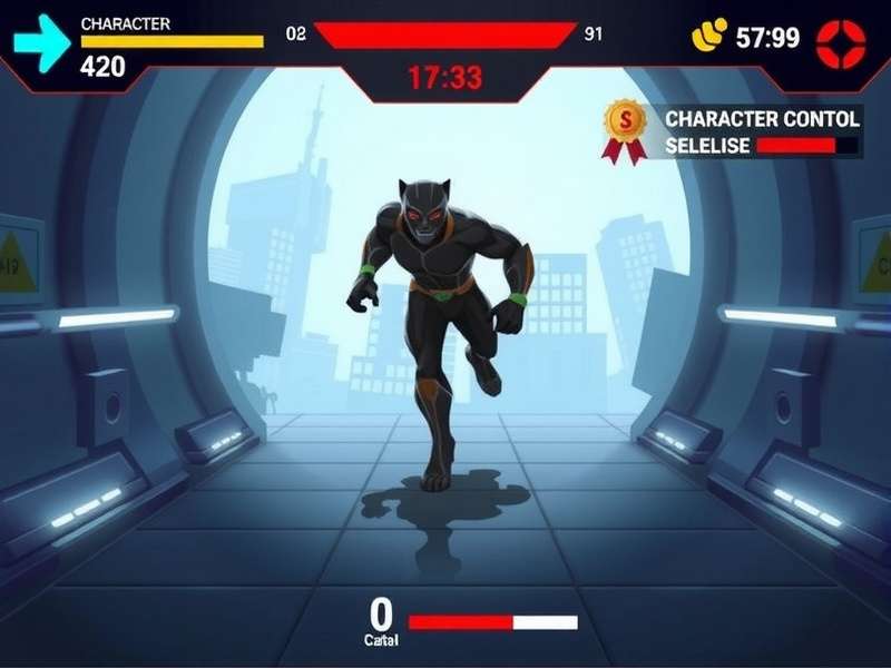 Panther S Energized Run - Intuitive Controls Panther S Energized Run control scheme and interface