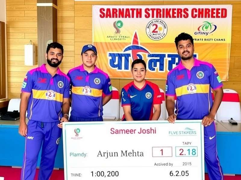 Sarnath Strikers Squad Team Sarnath Strikers Squad team photo