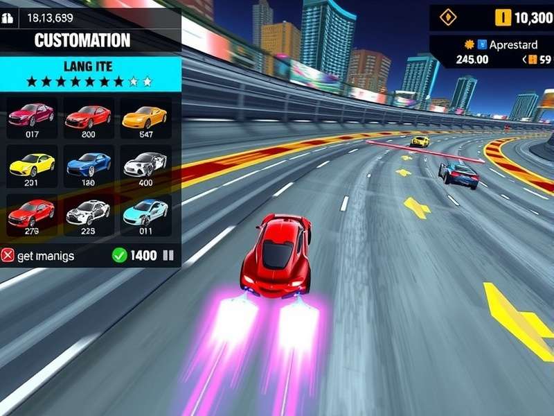 Pepper Racer Elite - Competitive Multiplayer Racing Pepper Racer Elite multiplayer race showing overtaking maneuvers