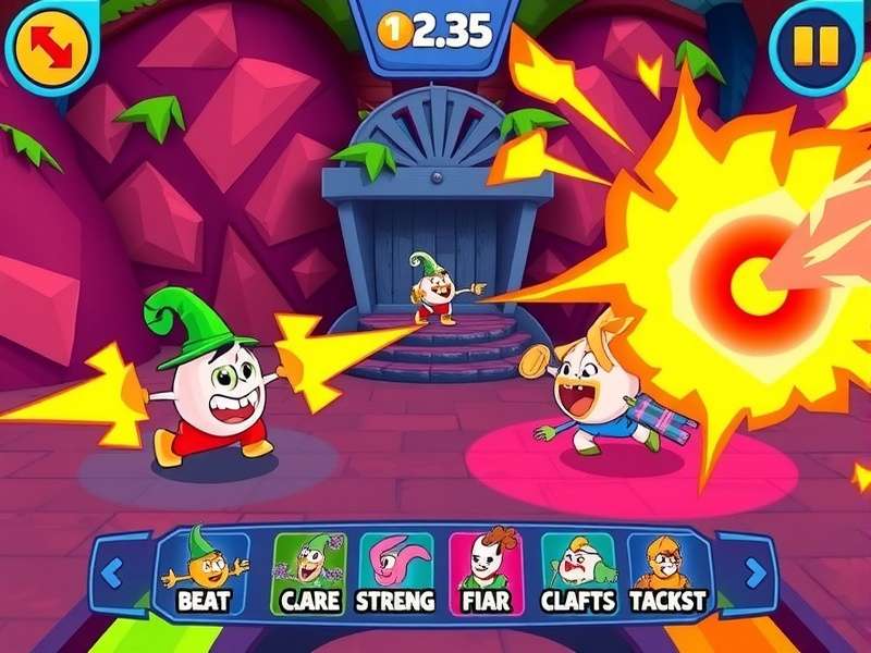 Goa Turbo Blast Gameplay Goa Turbo Blast gameplay screenshot showing vibrant colors and action