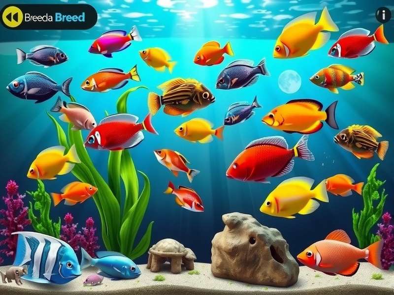 Fish Breeding Mechanics in Tropical Fish Paradise India Breeding interface in Tropical Fish Paradise India game